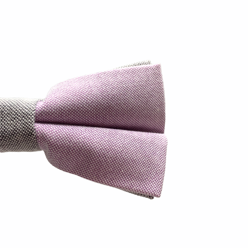 Motýlek Cotton fialovo - černý