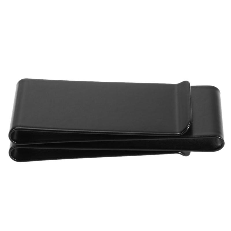 Černá spona na peníze a karty