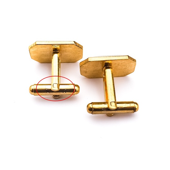 Manžetové knoflíčky Fashion Mřížka II. jakost