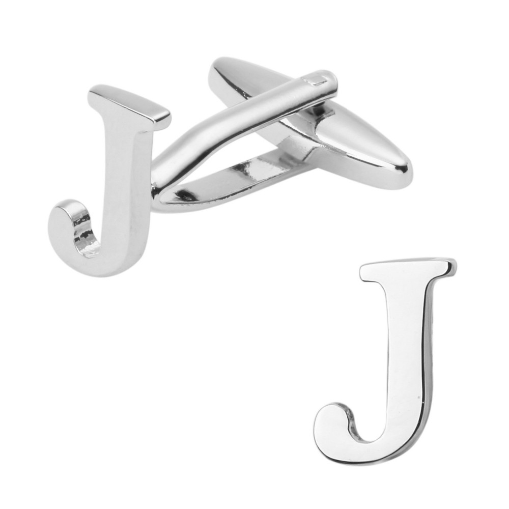 Manžetový knoflíček Iniciál J - malý 