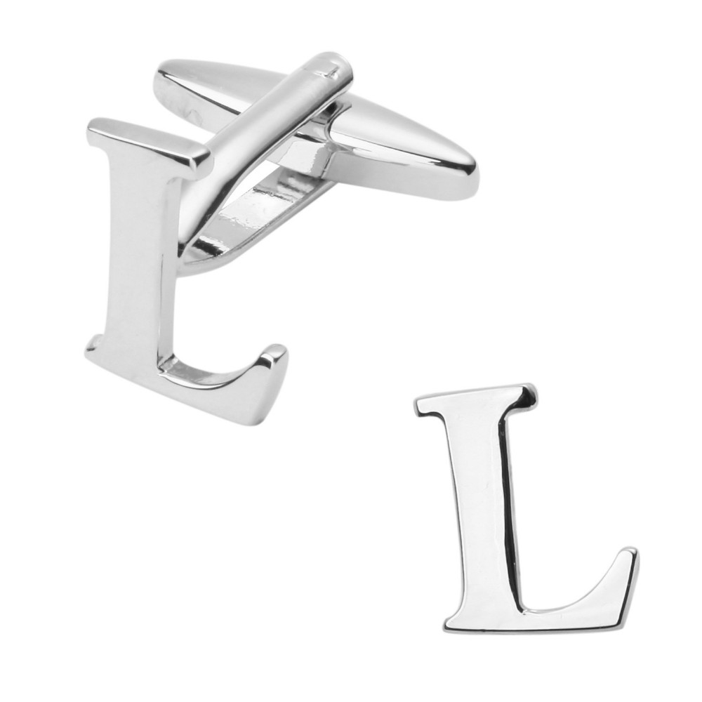 Manžetový knoflíček Iniciál L - malý 