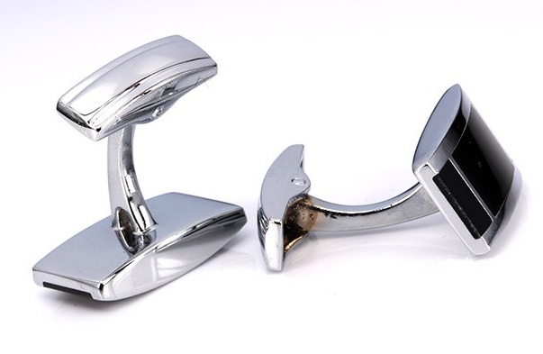 Manžetové knoflíčky Black film 