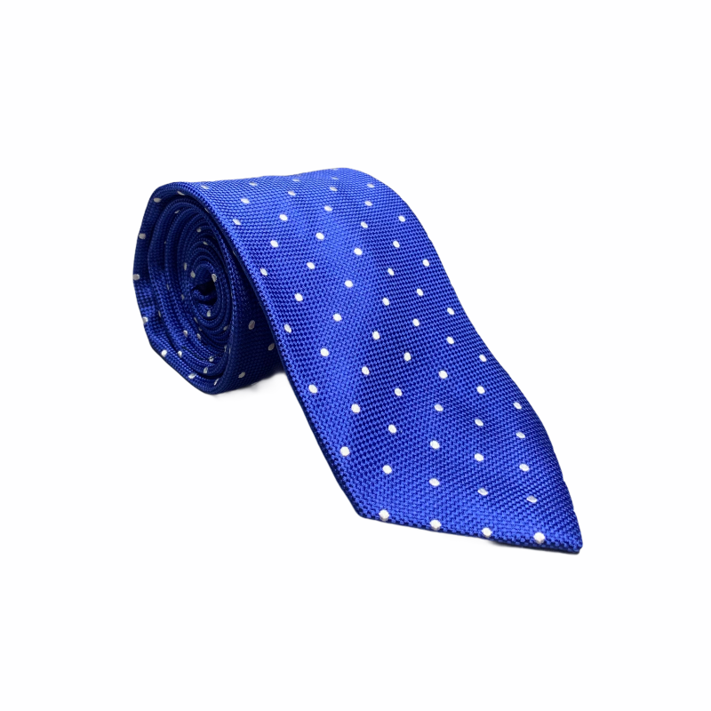 Modrá kravata Marks Spencer Dots