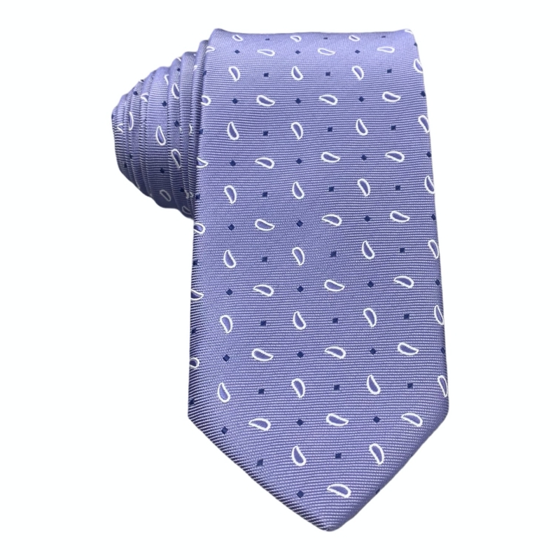 Fialová kravata Kapka 