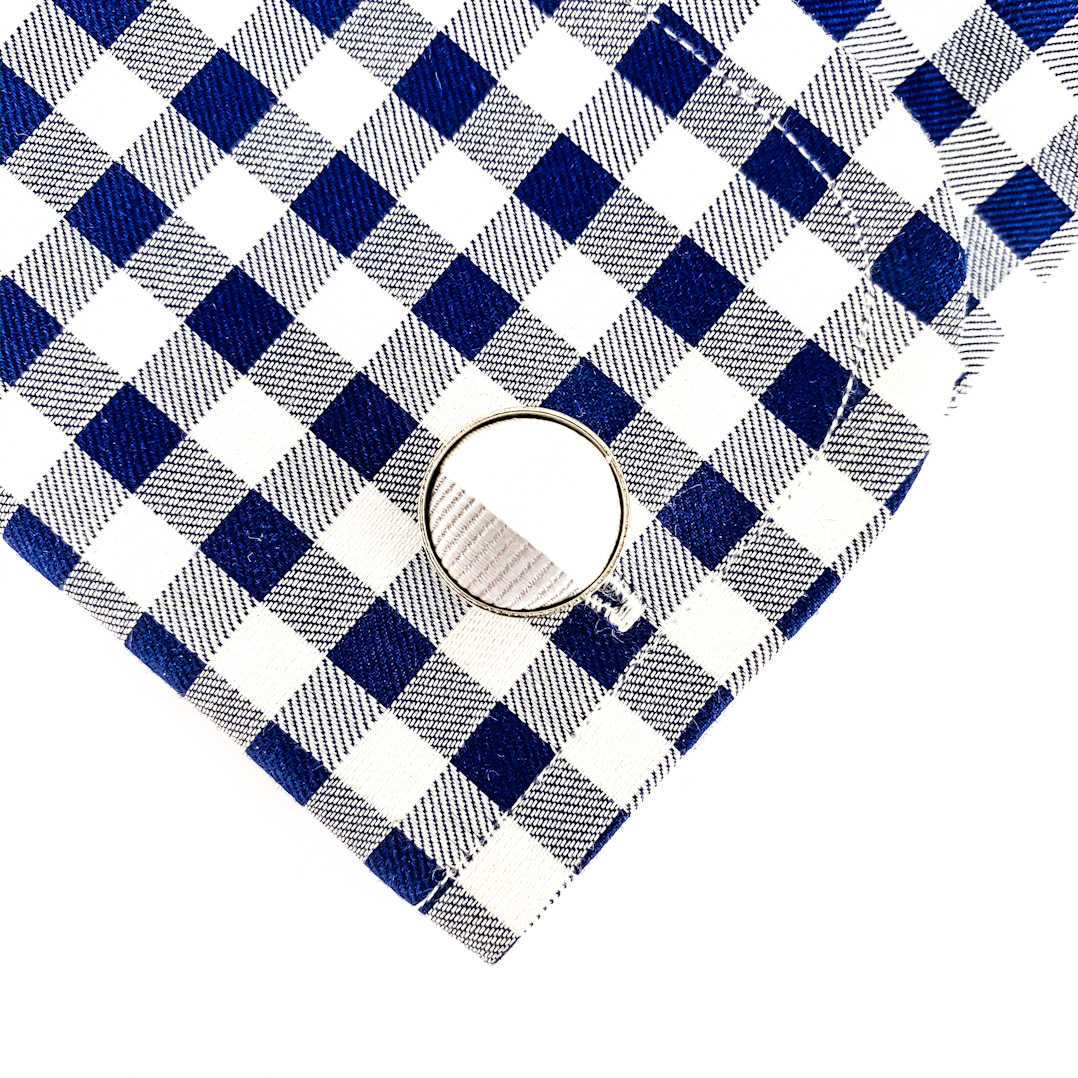 Šedo - bílý set kravata, kapesník a manžetové knoflíčky Stripe 