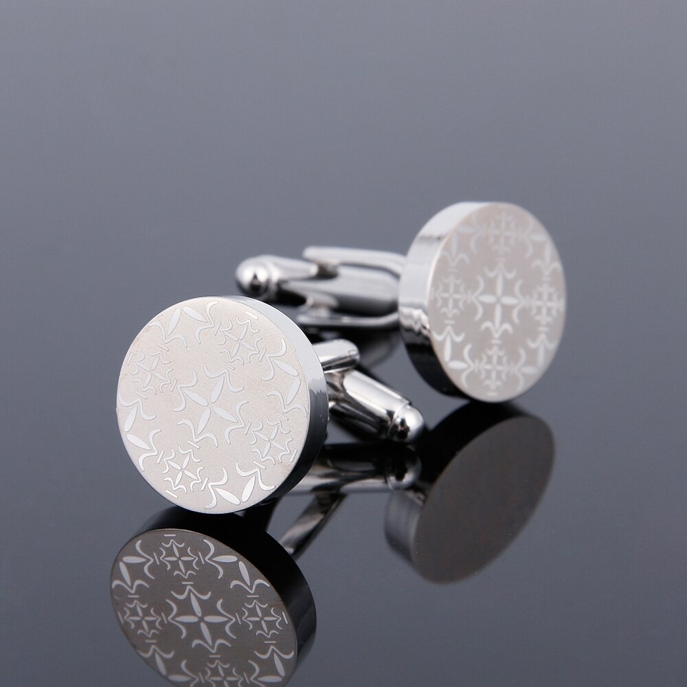 Manžetové knoflíčky Fashion Ornament round