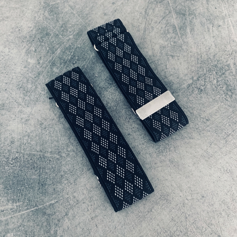 Černý držák rukávu košile Check 