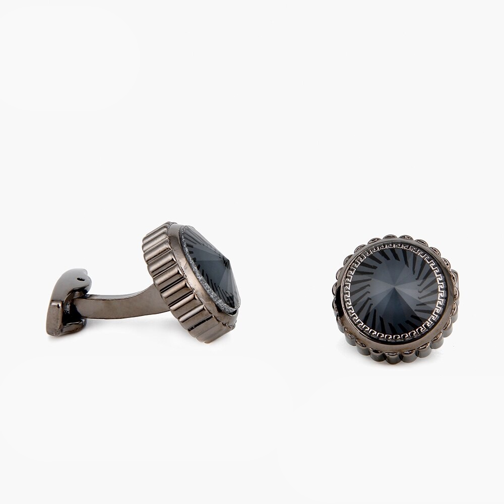 Manžetové knoflíčky Gunmetal Rotary