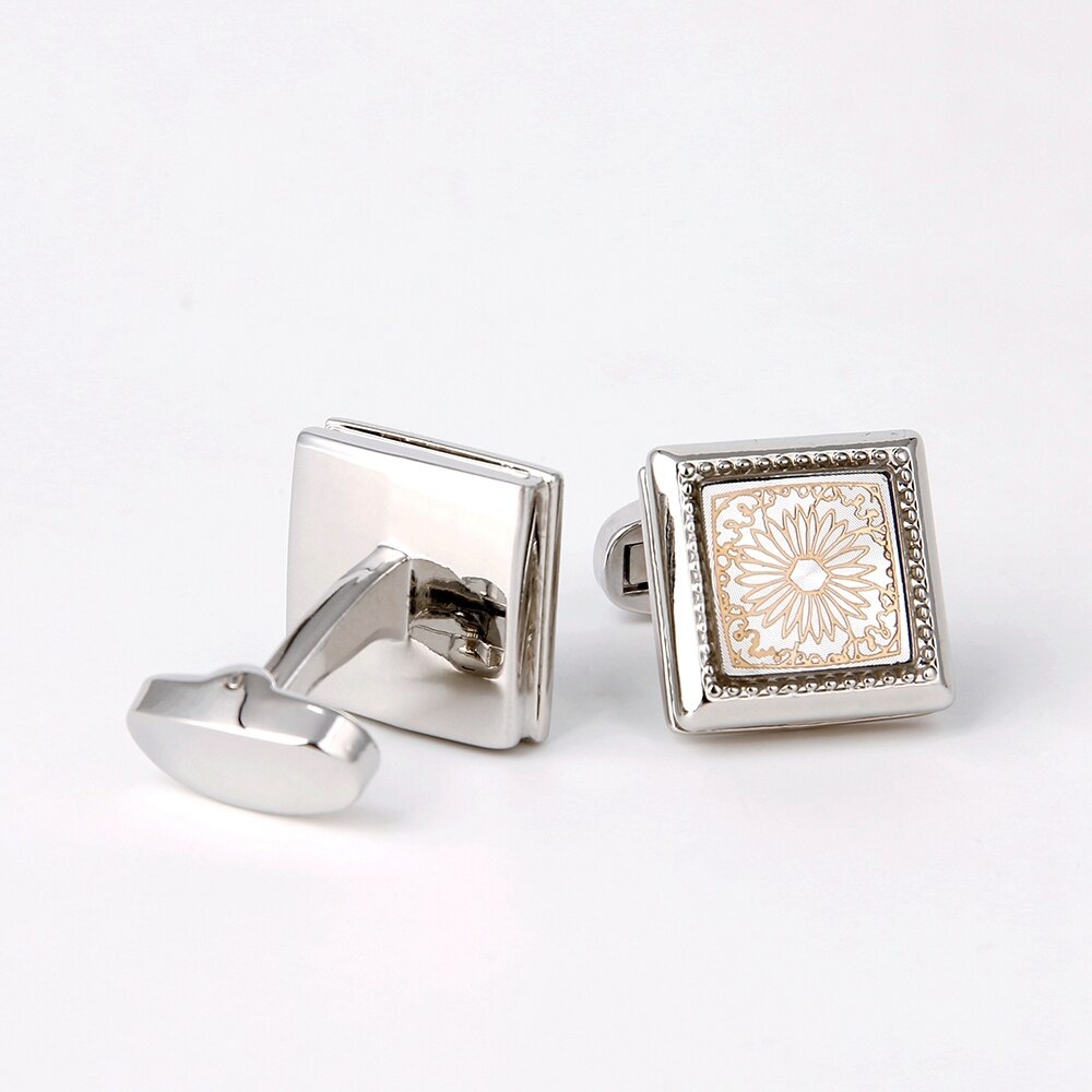 Manžetové knoflíčky Zlatá vitráž