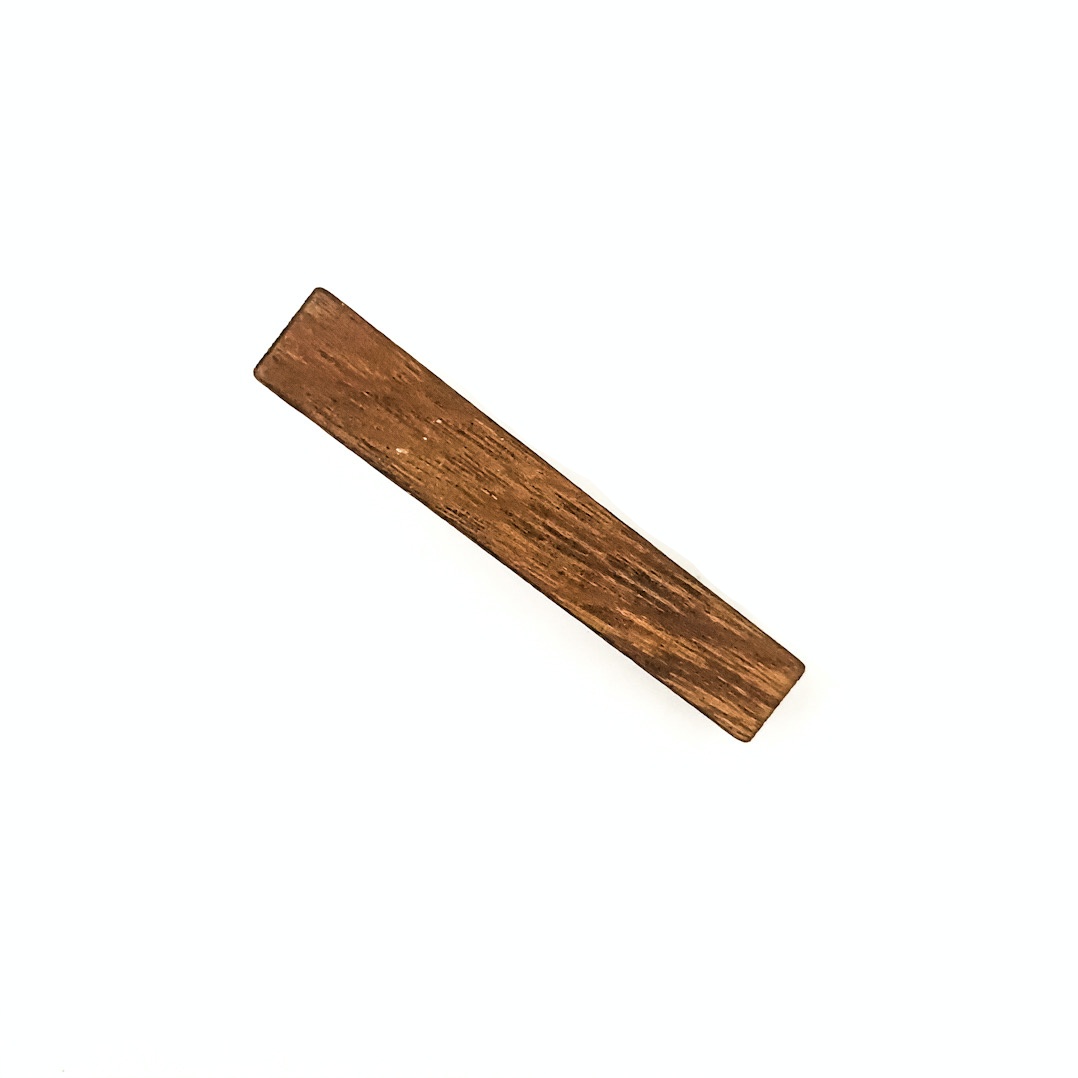 Dřevěná spona na kravatu Wood Brown 
