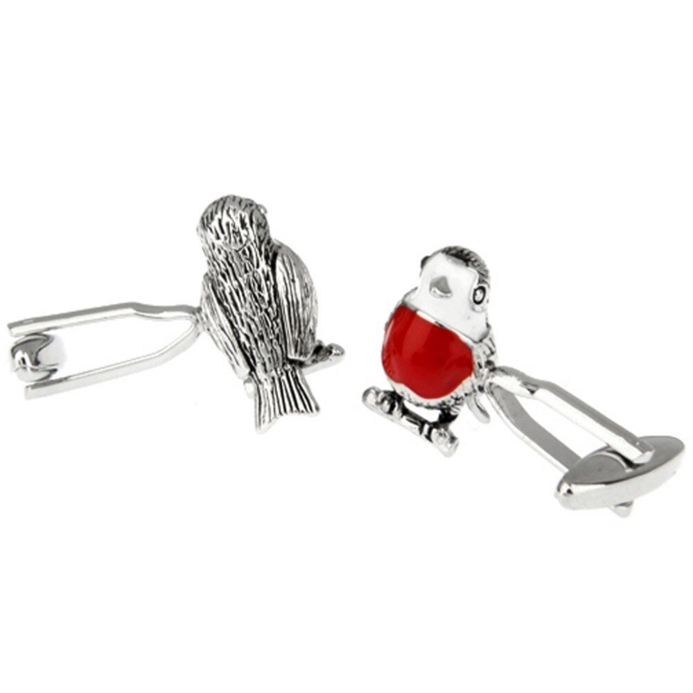 Manžetové knoflíčky Pták - stehlík 