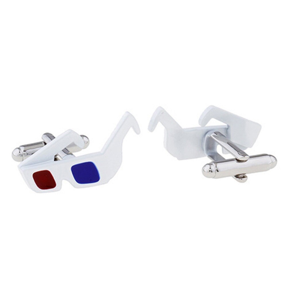 Manžetové knoflíčky Filmové 3D brýle