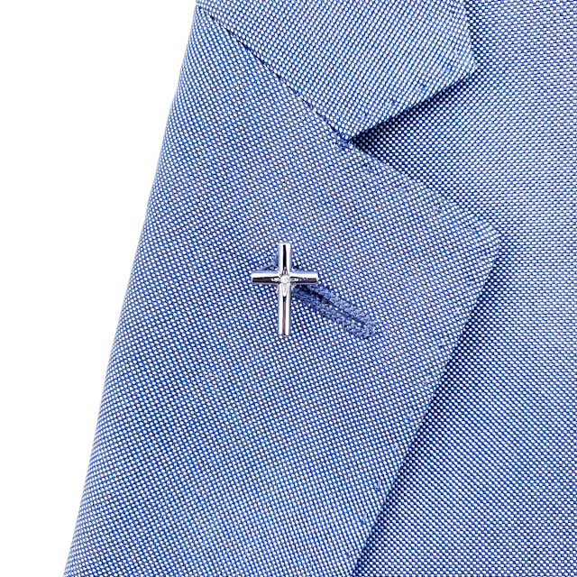 Brož Křížek s krystalem 