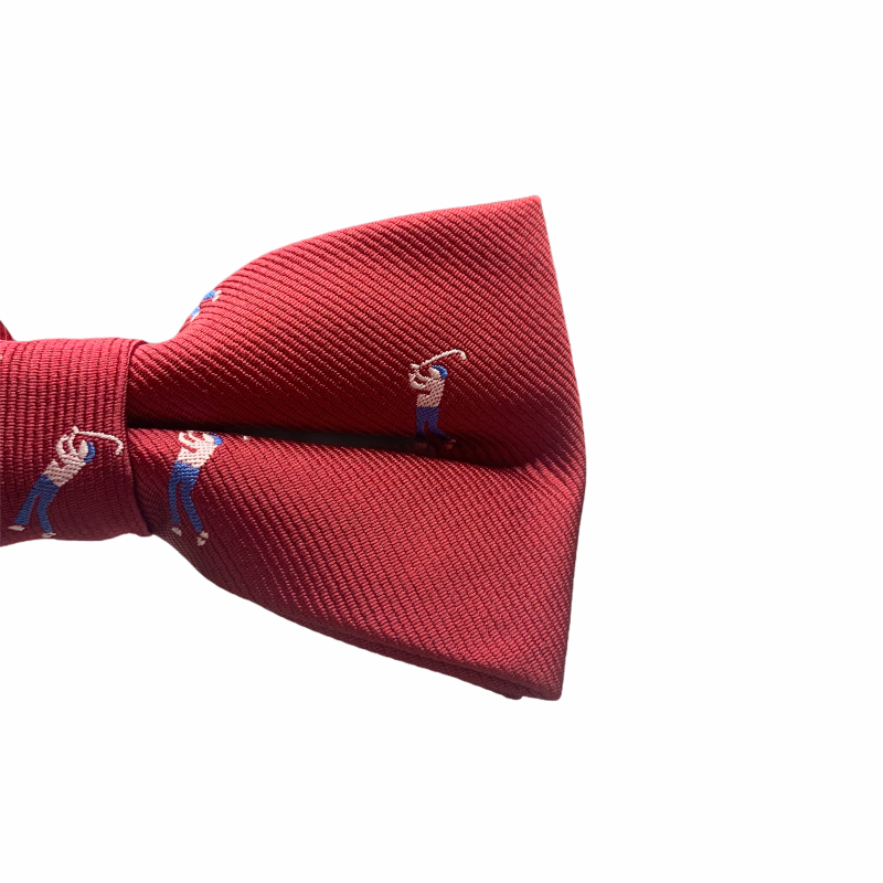 Červený motýlek Golfista