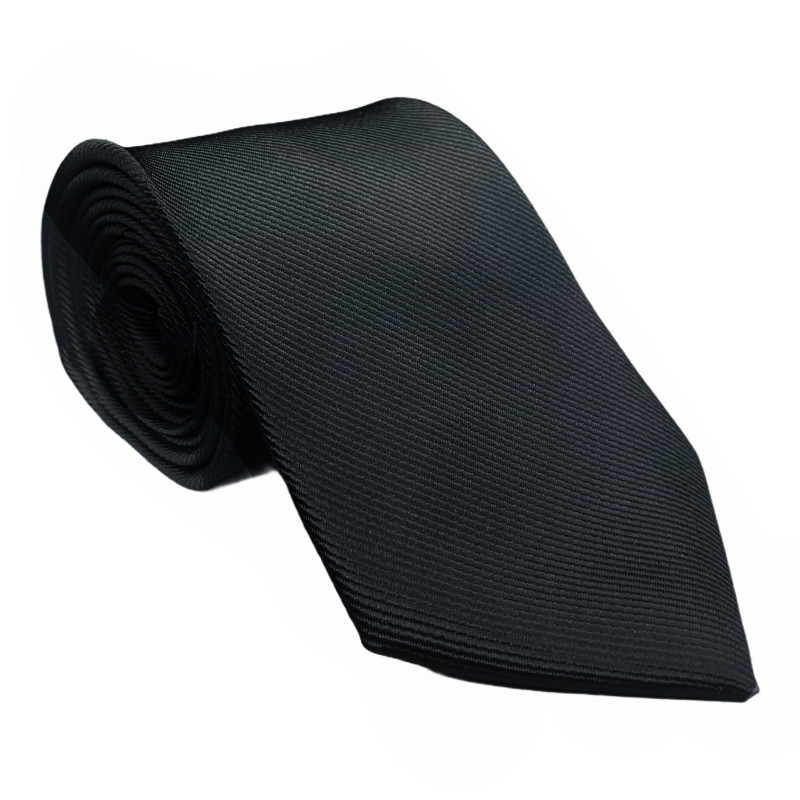 Černá kravata Stripes 