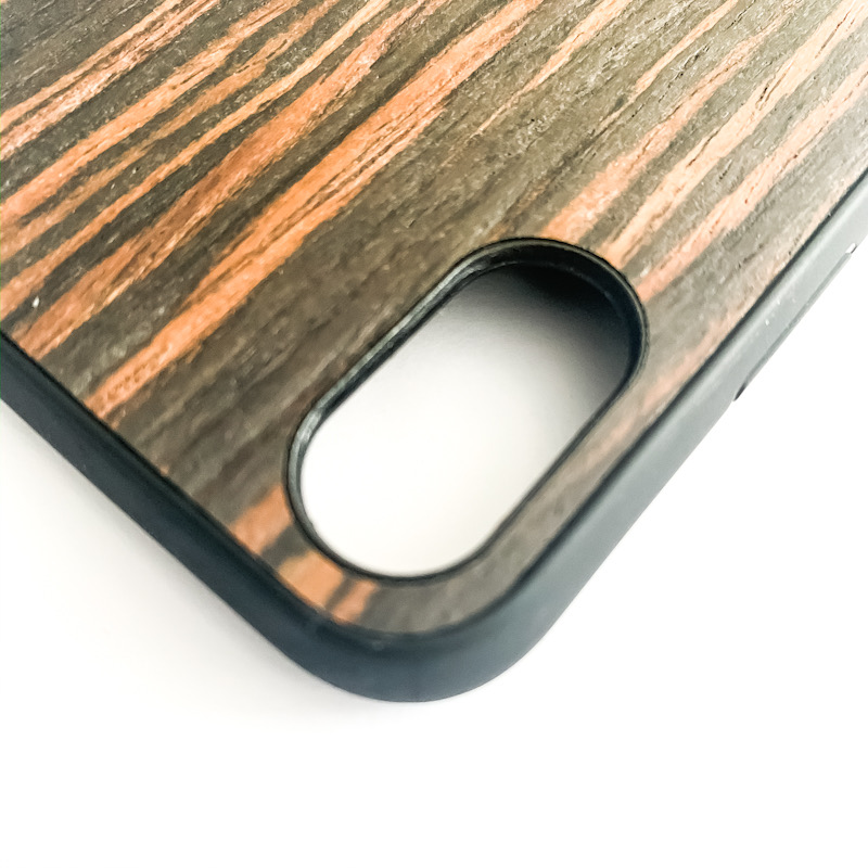 Dřevěný kryt Wood Rose pro Apple iPhone X/XS