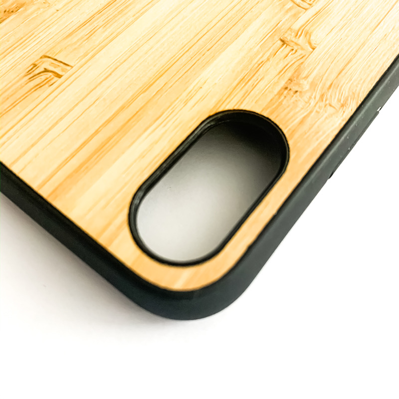 Dřevěný kryt Wood Bambus pro Apple iPhone X/XS