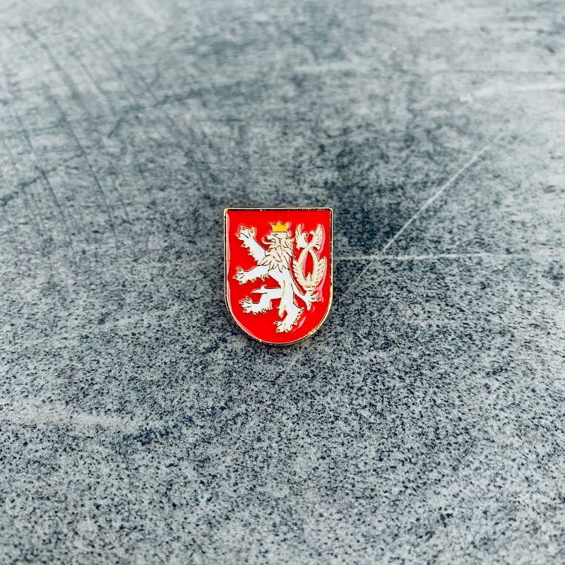 Zlatá brož Český lev 