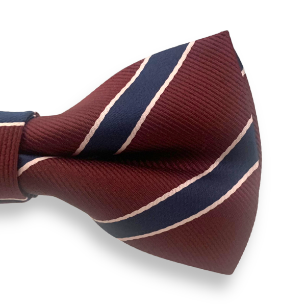 Vínový motýlek Pruhy 