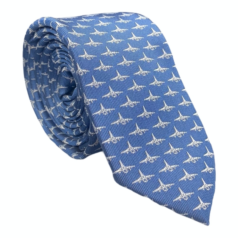 Modrá kravata Letadlo 