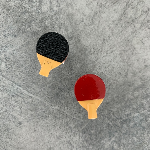 Manžetové knoflíčky Pingpongové pálky - II. jakost