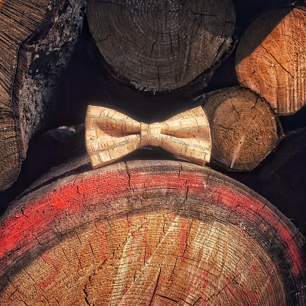 Pánský motýlek Korek Horizontal 