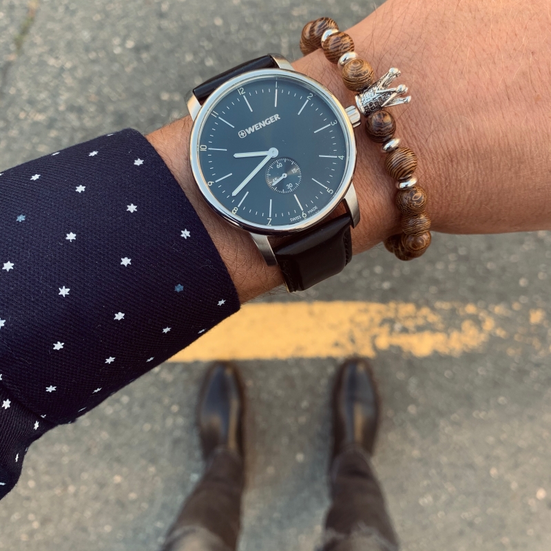 Hnědý náramek Královská koruna 