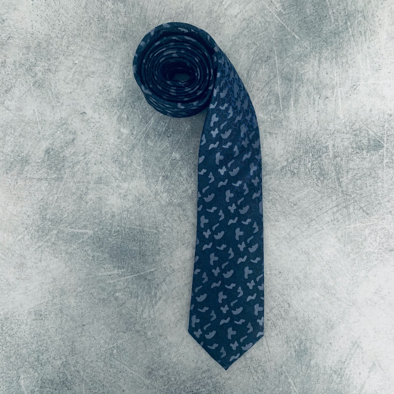 Modrá kravata Blažek Camo