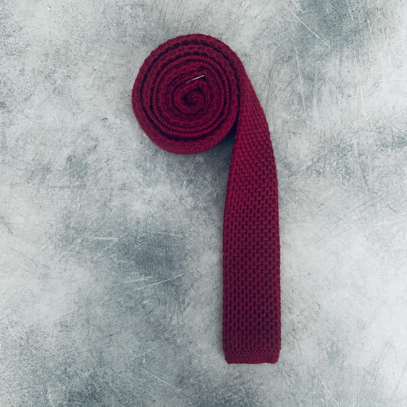 Rudá kravata Blažek Knit 