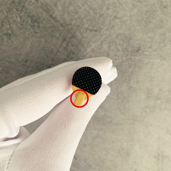 Manžetové knoflíčky Pingpongové pálky - II. jakost