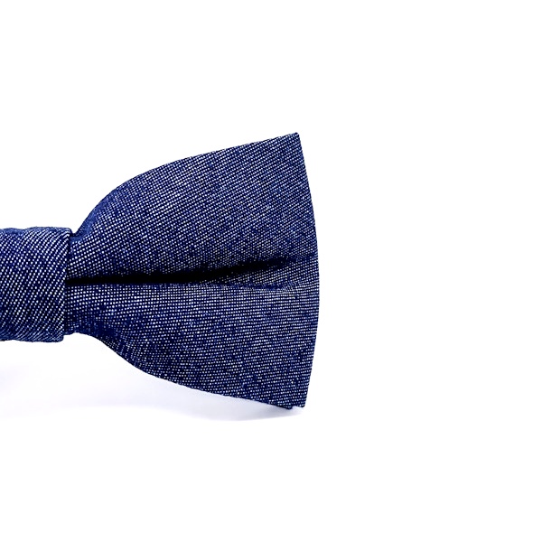 Tmavě modrý pánský motýlek Denim 