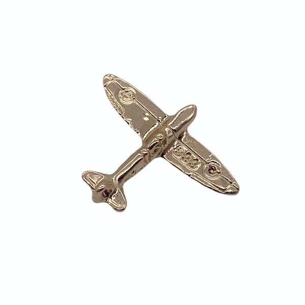 Zlatá brož Stíhačka Spitfire 