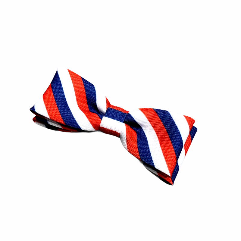 Bílo - červeno - modrý motýlek Česko Trikolóra