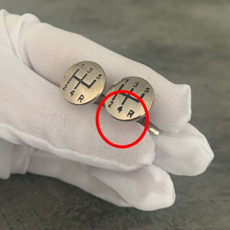 Manžetové knoflíčky Převodovka II. jakost 