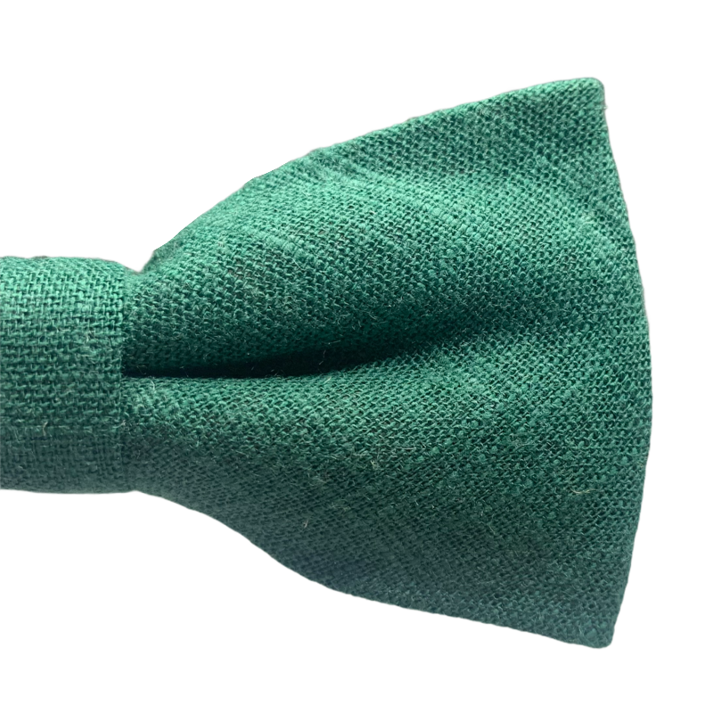 Zelený chlapecký motýlek Cotton 