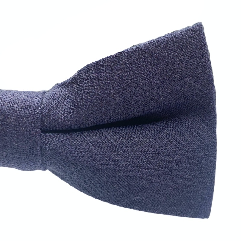 Tmavě modrý pánský motýlek Cotton One 