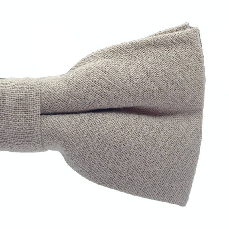 Šedý pánský motýlek Cotton One 