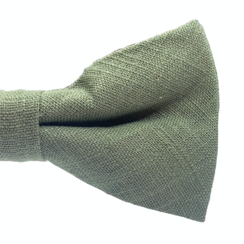 Zelený pánský motýlek Cotton One 