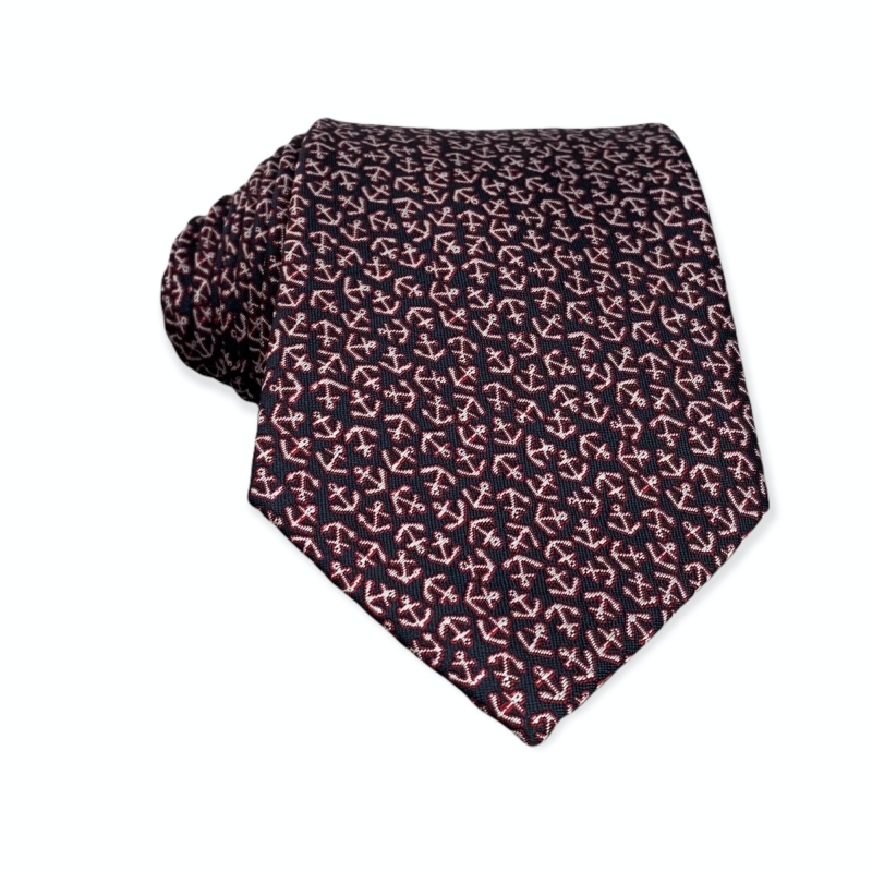 Modrá kravata Kotva 