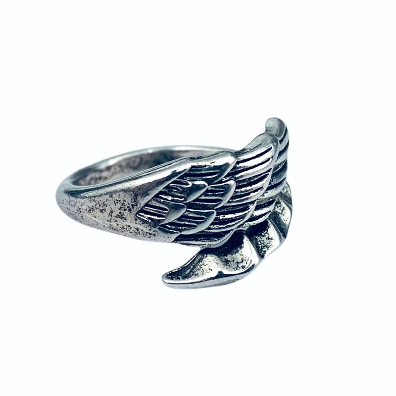 Stříbrný prsten Křídlo 