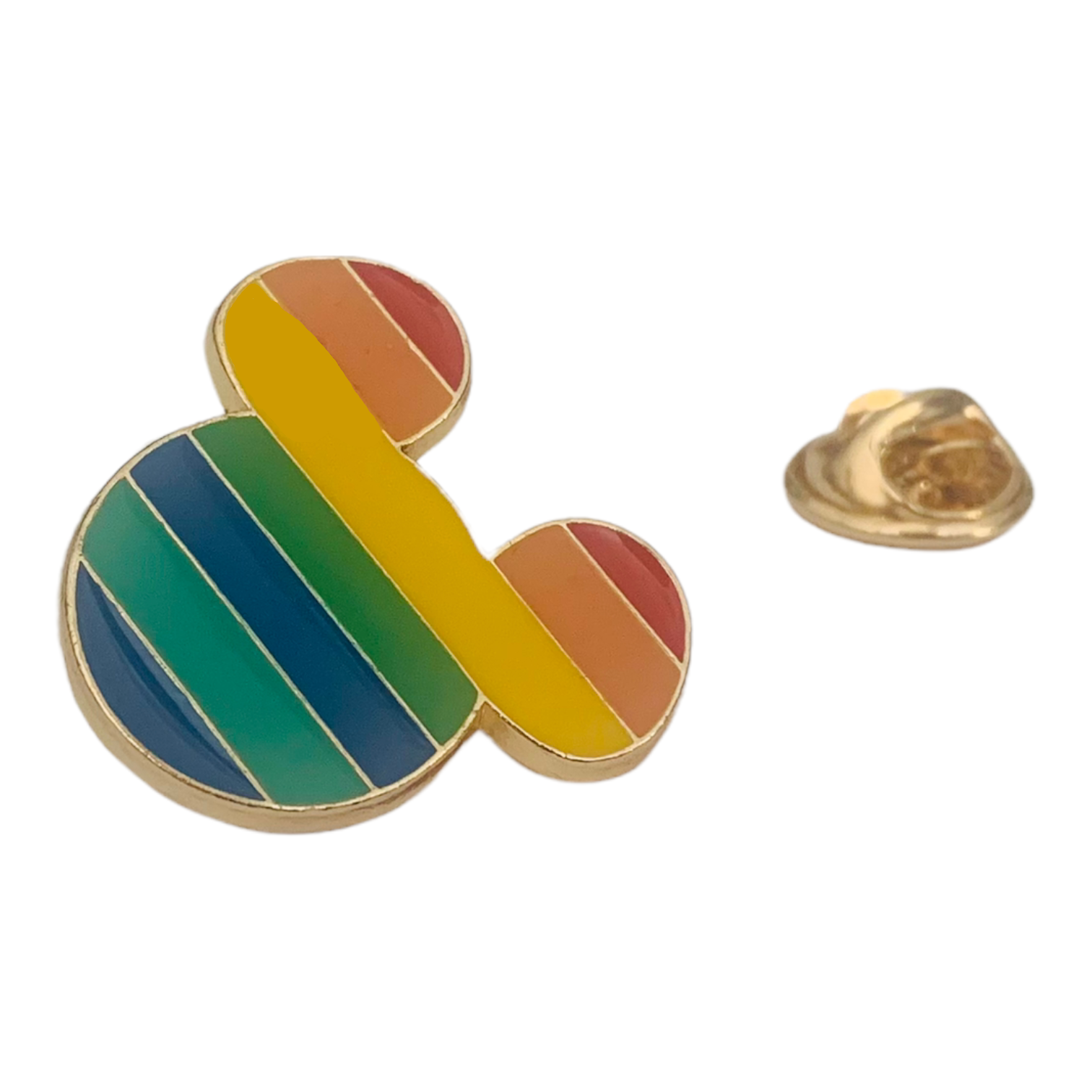 Zlatá brož Mickey LGBT