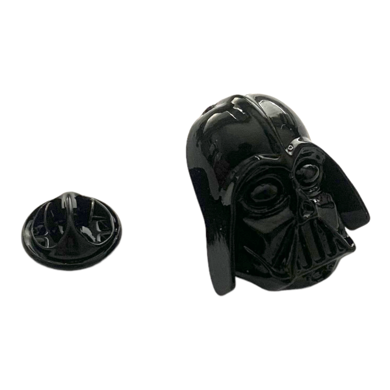Černá brož Darth Vader maska 