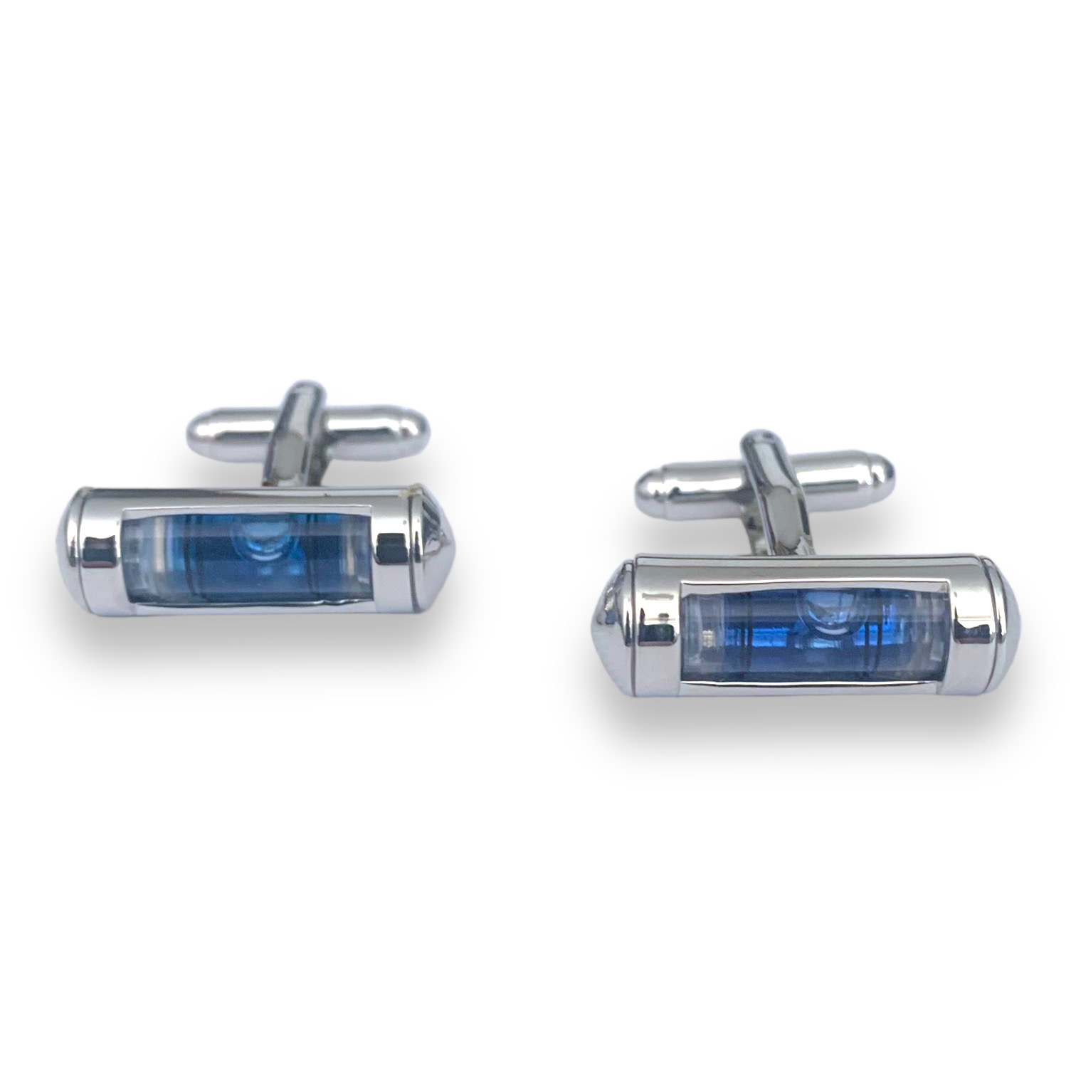 Manžetové knoflíčky modrá Vodováha 