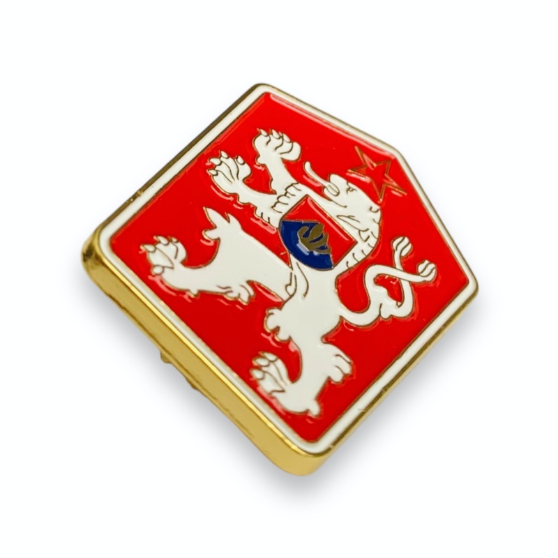 Zlatá brož Velký znak ČSSR Lev 