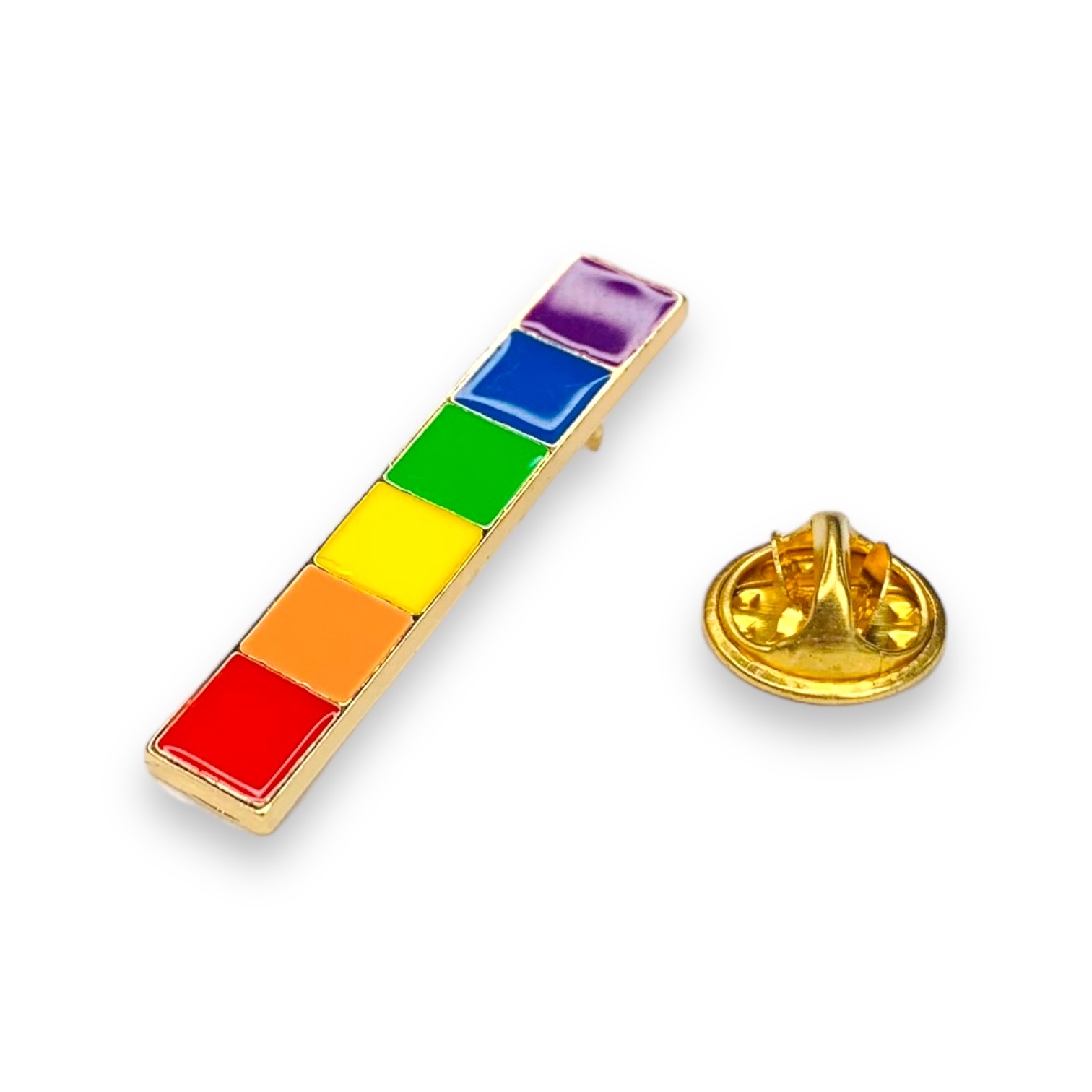 Zlatá brož Spektrum barev LGBT