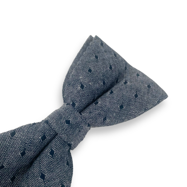 Modrý motýlek Cotton Diamond