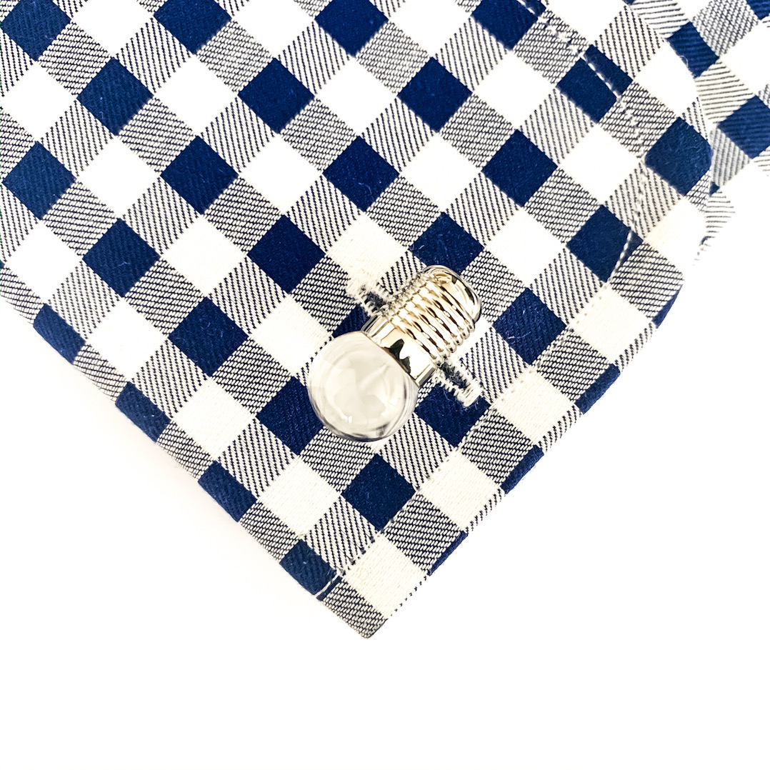 Manžetové knoflíčky Žárovky čiré