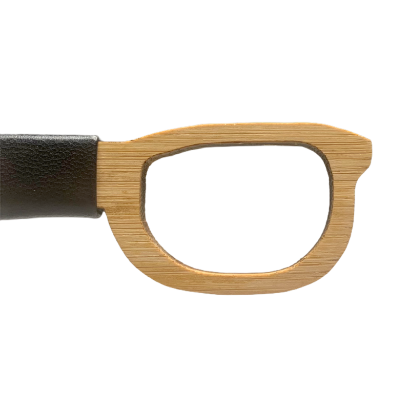 Dřevěný pánský motýlek Čiré brýle