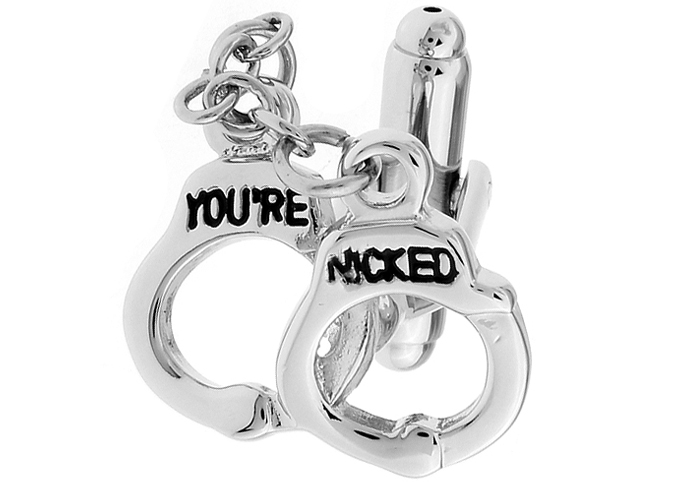 Manžetové knoflíčky Policejní pouta