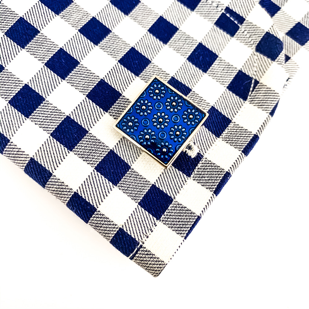 Manžetové knoflíčky Fashion Květy